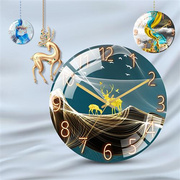 帝斓钟表挂钟客厅家用创意石英钟时尚表，装饰时钟挂墙卧室现代挂表