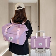 双肩背包大学生行李箱附加包可扩容套拉杆箱，轻便旅游旅行包待产包