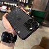 星空闪粉适用苹果15promax手机壳15硬壳，iphone14pro带镜头膜13高档电镀12pro保护套女款奢华简约11全包