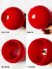 彩色玻璃餐厅吊灯三头红色圆球灯罩外壳自制台灯配件替换大全材料