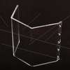 厂促板有机玻璃透明展示折弯高定制(高定制)一c体盒亚克力切割热图加工品