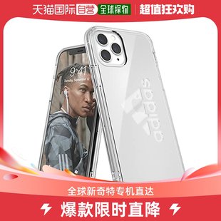 日本直邮Adidas阿迪达斯 手机透明壳iPhone11Pro 大LOGO36449