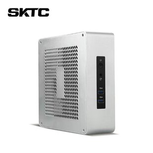 SKTC 全铝TA65小机箱HTPC台式迷你itx外置电源核显电脑不支持独显