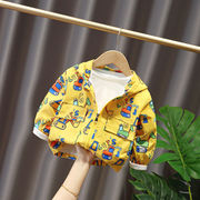 宝宝春秋风衣外套，2023年1-3岁儿童衣服，洋气0婴儿童装冲锋潮衣