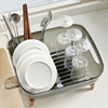 厨房置物架家用台面沥水，碗架多功能厨房餐具碗碟，筷子沥水收纳盒子