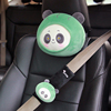 可爱熊猫汽车头枕护颈枕胖墩抱枕，车用座椅腰靠枕卡通车枕四季通用