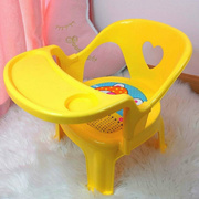 儿童餐椅卡通叫叫椅家用幼儿吃饭餐桌椅婴儿靠背椅凳子防滑可拆卸