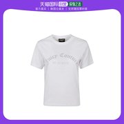 韩国直邮JUICY COUTURE23FW短袖T恤女VEJB70018WCOWhite