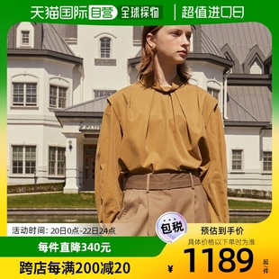 韩国直邮ON & ON 半高领设计 褶皱细节 衬衫 NEW2WBB22安乃安