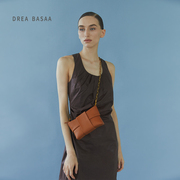 DREA BASAA THE BOW系列小号包包女2024时尚链条包真皮斜挎包