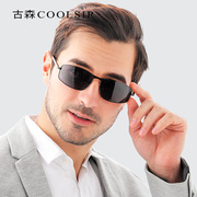 韩版时尚男士偏光太阳眼镜，6111男款方型防眩光驾驶墨镜