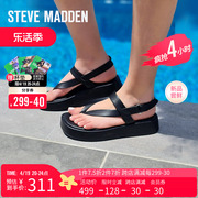 stevemadden思美登春夏厚底舒适露趾夹脚凉鞋女BIG TIME