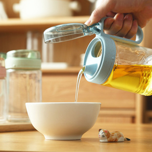 玻璃油壶玻璃防漏家用厨房酱油醋调料瓶北欧油瓶油罐油桶食用油瓶