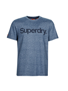 superdry极度干燥男装休闲短袖t恤蓝色夏季套头打底衫上衣