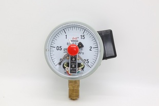红旗仪表电接点，压力表yx-100消防水泵电子开关，220v~380v