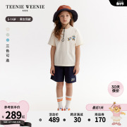 teenieweeniekids小熊童装，24年夏男女童短袖，短裤休闲套装