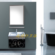 现代简约不锈钢镜柜小户型浴室柜，卫浴柜洗脸盆，柜组合卫浴吊柜