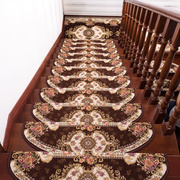 欧式楼梯地毯免胶自粘家用现代实木大理石，踏步防滑室内楼梯垫定b