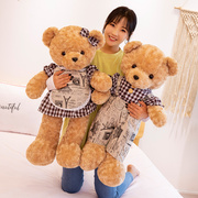 结婚礼物新婚庆(新婚庆)压床，娃娃一对公仔情侣泰迪熊，抱抱熊婚房创意玩偶大