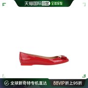 香港直邮salvatoreferragamo菲拉格，慕女士徽标蝴蝶结芭蕾鞋0