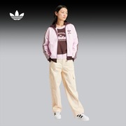 运动圆领套头，卫衣女装春季adidasoriginals阿迪达斯三叶草