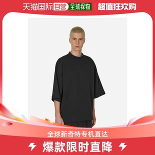 香港直邮潮奢 Nike 男士Re-Imagined 高科技抓绒短袖黑色卫衣