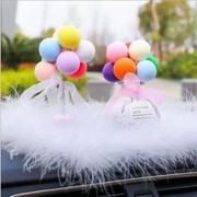 汽车摆件告白气球车内可爱创意个性装饰车载仪表台摇摆气球摆饰品