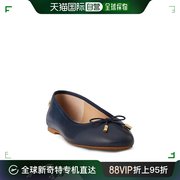 香港直邮潮奢laurenralphlauren女士jayna纳巴革平底鞋