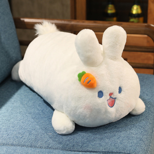 兔子毛绒玩具睡觉抱枕布娃娃女生礼物小白兔公仔可爱超大玩偶超软