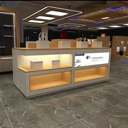 中岛展示台智能科技展厅展示柜耳机数码电脑陈列柜体验桌