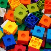 儿童大颗粒方块积木益智力，玩具1一2-3岁以上宝宝，幼儿园男女孩拼插