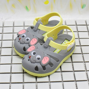 男童凉鞋夏季1-3岁包头软底学步鞋，女童宝宝机能，鞋防滑塑料婴儿鞋