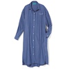 大促 1.5w+高端系 22ss 色织牛仔蓝条纹长款衬衫连衣裙