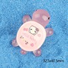 HelloKitty树脂夜光小乌龟kt摆件凯蒂猫迷你乌龟摆件彩色系列玩具