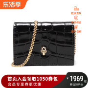 Alexander Mcqueen 女士皮革骷髅头单肩斜挎包零钱包632032 1JM0G