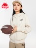 Kappa卡帕女子2023冬运动休闲字母长袖开衫外套K0E22MK70