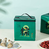 端午节粽子手提方形保温袋烘焙点心包装袋创意袋伴手礼盒空盒