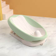 婴儿浴架可坐躺宝宝洗澡座椅神器洗浴浴床浴网调节折叠悬挂支撑架