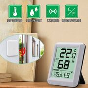 无线室内室外温湿计家用卧室客厅温湿度计精准电子温度计湿度计
