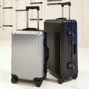 出国全铝镁合金拉杆箱29寸行李箱女24寸20硬金属旅行箱子万向轮男