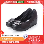 日本直邮Italico 日本制造 舒适蓬松波浪鞋底 厚底带扣舒适鞋