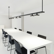 北欧办公室茶桌吊灯创意个性长条，餐厅吊灯现代简约饭厅餐桌吧台灯