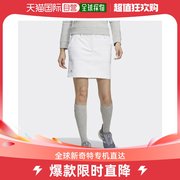 韩国直邮Adidas 高尔夫裙子 LQCHC3779 PLAY 绿色 斜纹 裙子