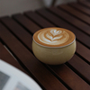 日式陶瓷咖啡杯拿铁杯拉花专用杯子蛋型丸子杯手握杯蛋杯250毫升