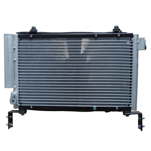 适用知豆301 知豆D1 众泰E20冷凝器总成空调散热器风扇冷凝电子扇