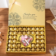 德芙巧克力礼盒装零食送女朋友女生日创意送老婆情人圣诞节礼物