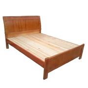 厂1深圳实人床架12米 促5米 单N人床双木橡木床架 板
