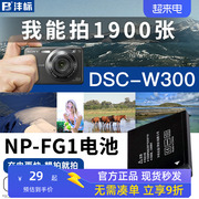 沣标NP-BG1电池FG1索尼DSC-W300/200/130 W150 W210 W170相机W300 WX10/9 H70 H50 H10 HX5C/30/10 T20充电器
