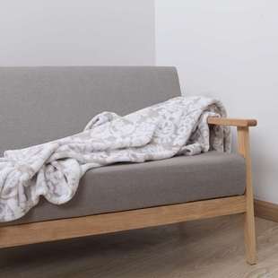 U秋冬法兰绒毛毯珊瑚绒毯子加厚单人毛绒毯午睡空调盖毯床单沙发
