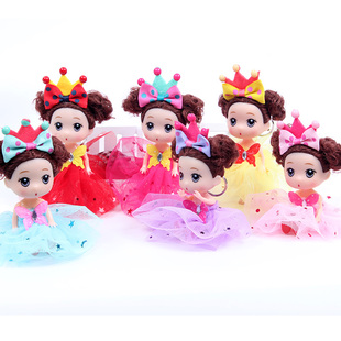 12厘米圣诞迷糊韩创意迷糊娃娃挂件小凯丽娃娃钥匙扣女生公主玩具